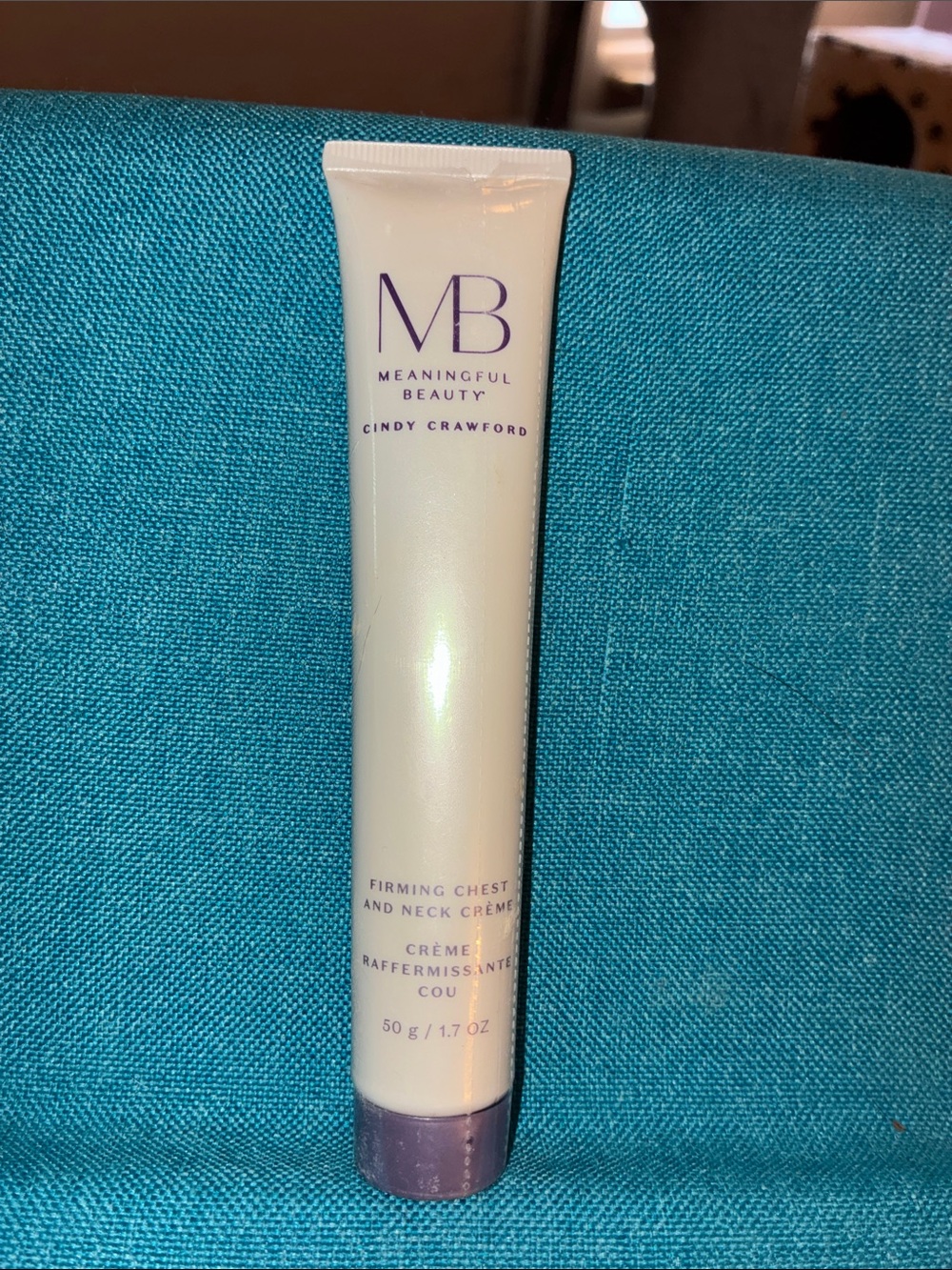 Meaningful Beauty Firming Chest & Neck Crème - Pearl White with Purple Accent